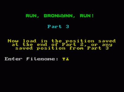 Run, Bronwynn, Run! (1992)(FSF Adventures)(Part 2 Of 3)